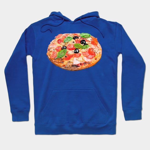 Pizza Hoodie by Mako Design 